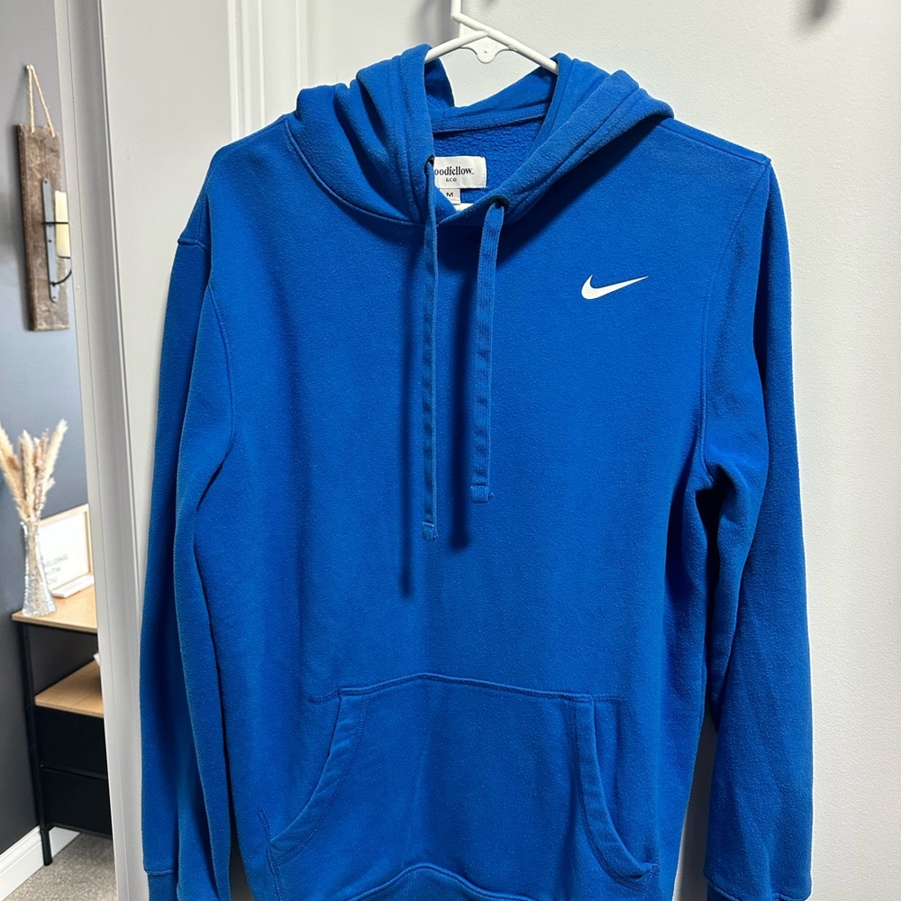 Goodfellow & Co Men's Blue Hoodie Sweater